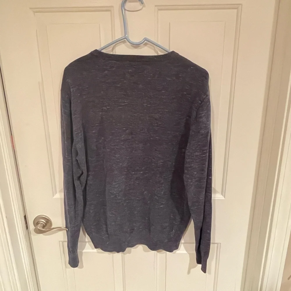 J.Crew Mens Sz L crewneck sweater Guc b718